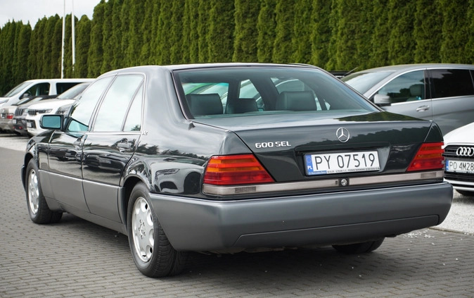 Mercedes-Benz Klasa S cena 68900 przebieg: 185700, rok produkcji 1991 z Puck małe 497